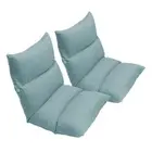 SOGA 2X Lounge Floor Recliner Adjustable Lazy Boy Futon Sofa Game Chair Mint Grn