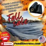 Pond Liner 15x50 No underlay needed,Fall sale, Waterproof, Free Shipping!