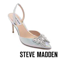 在飛比找momo購物網優惠-【STEVE MADDEN】LEONIA 炫彩鑽面蝴蝶繞踝高