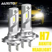 2x H7 LED Headlight Kit 80W 22000LM Globes Car Bulbs High Low Beam 6500K White (for: Alfa Romeo)