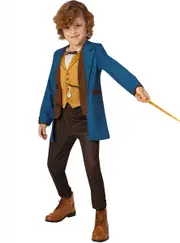Fantastic Beasts Boys Deluxe Newt Scamander Costume