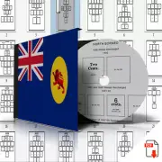 BRITISH NORTH BORNEO STAMP ALBUM PAGES 1883-1963 (32 PDF pages)
