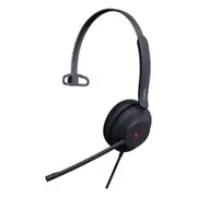 Yealink UH37 Mono USB Wired Headset, UC, USB-C/A, 35mm Speaker, Busylight, Leather Ear Cushion,HD Audio, 2Mic Noise Killer, RMA ONLY