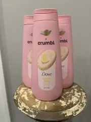 Dove x Crumbl Lemon Glaze Nourishing Body Wash 20 FL OZ x 3!