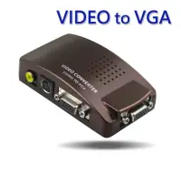 在飛比找momo購物網優惠-【LineQ】Video轉VGA視訊轉接盒