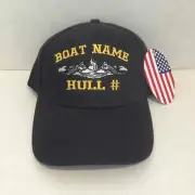 USS Daniel Boone SSBN 629 - Submarine Ball Cap - Made in USA- BC Patch