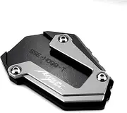 Motorcycle Kickstand Side Stand Extension Valve CBF1100L CRF 1100 L Afican Twin Adventure Sports DCT 2020-2023 Extended Tripod(Titanium8)