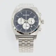 [Nixon] Time Teller Chrono Watch Silver / Midnight / Silver