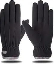 [Muryobao] Women Winter Warm Touchscreen Gloves Thermal Soft Lining Elastic Cuff Texting Gloves