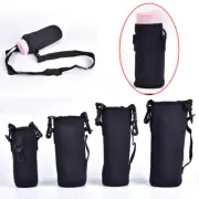 Neoprene Water Bottle Carrier Insulated Cup Cover Bag Holder Pouch with Strap;;^