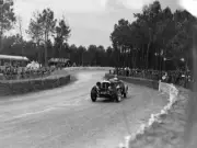 Prince Nicholas of Romania Emile Beghin, Duesenberg SJ 1935 Racing Old Photo