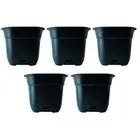 5x Homeleisure WaterSaver Square Planter Flower/Plant Pot Garden Decor 40cm CHAR
