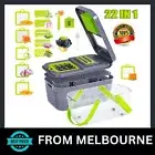 22in1 Vegetable Fruit Chopper Cutter Food Onion Veggie Dicer Slicer Kitchen AU