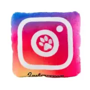 Haute Diggity Dog Instagram Logo Dog Chew Toy