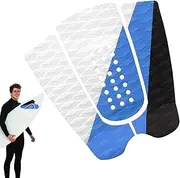 Surf Deck Traction Pad - Cushioned Traction Pad for Funboard | Lightweight Anti-Slip Surfing Accessories for Water Sports Paddle Boarding Kayaking Beach