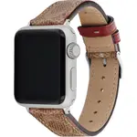 COACH APPLE WATCH 錶帶 38/40MM 適用 皮錶帶 送禮首選- 棕色(不含手錶)