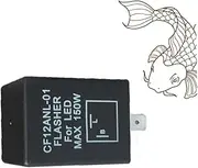 DRESSOOS 2 Glitter Lamp Flash Lights Led Flasher Relay Flasher Blinker Relay Resistor Led Lights Turn Signal Indicator Car Signal Light
