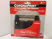 Corona Print 2 Correctable Film Ribbons P25800 P Series For Sharp PA3100 New