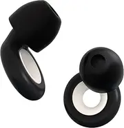 Loop Experience Plus Earplugs - High Fidelity Hearing Protection for Musicians, DJs, Drummers, Festivals, Concerts and Nightlife – 18dB Noise Reduction Ear Plugs – Extra accessories incl - Black