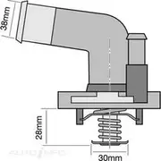 Tridon Thermostat - TT431-180P