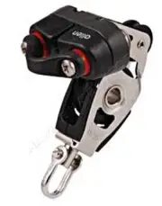 DYNAMIC single ball bearing-loop block 30 mm fiddle with cam