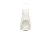 Rayell Lantern Metal Outdoor Candle Holder Medina Gardenia Cream Medium 17x28cm