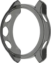Chofit Cases intended for Garmin Forerunner 945 LTE Protective Case Protector Cover Soft TPU Bumper Shell intended for Forerunner 945 LTE Only (Black)