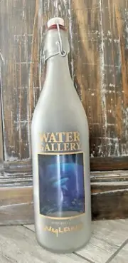 Wyland Shark Reef art reusable glass water bottle