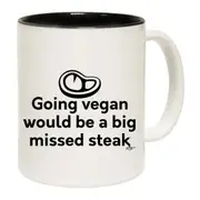 Going Vegan Would Be Steak Mug Cup