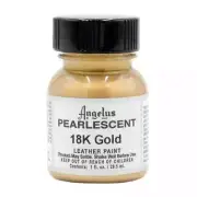 ANGELUS PEARLESCENT ACRYLIC PAINTS - 29.5ml 18K GOLD