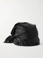 [Valentino Garavani] Valentino Garavani - Silk-satin Hair Wrap - Black - M M Black