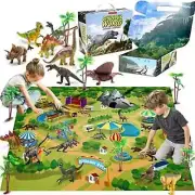 Dinosaur Toys for Kids Toys - 9 Realistic Dinosaurs Figures with Activities