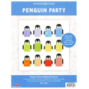 Penguin Party Quilt Kit from Maywood Studio Quilting Sewing Craft