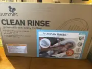 Summer Infant Clean Rinse Baby Bather - Aqua Sealed Brand New In Box