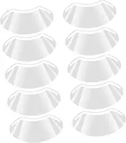 Mikinona One Time Use Eye Shields 50pcs Hair Cutting Visor Plastic Shields Shower Makeup Protection