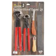 JT International Farrier Hoof Trim Tool Kit 5 Piece