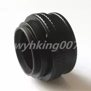 Brass M77 to M77 17-31mm Adjustable Focusing Helicoid Macro Tube Lens Adapter