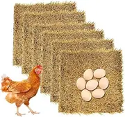 Washable Nesting Pads for Chicken Coop | Washable Chicken Coop Bedding | Artificial Poultry Accessories for Farm Outdoor Indoor Homestead Garden Pasture Kitchen Winter Yard