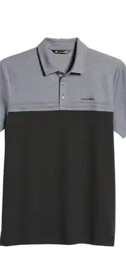 NWT Travis Mathew Colorblock Golf Polo Shirt Mens Medium