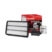 Ryco Oil Air Fuel Filter Service Kit for Toyota Camry SXV20R SXV20R 2000-2002
