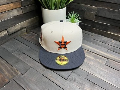 Hat Club Exclusive New Era 59Fifty Houston Astros 25th Anniversary 7 w/Pin