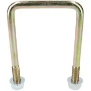 8 Pack M10 70mm x 100mm U-Bolt N-Bolt for Trailers with Nuts HIGH TENSILE