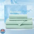 Bedsure Cooling Sheets Cal King, Cooling Bed Sheets for Hot Sleepers, Chill C
