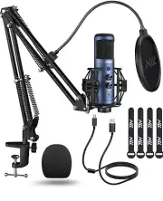 USB Microphone for Computer NLL Studio Podcast Condenser Microphone