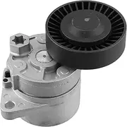 X AUTOHAUX Belt Tensioner Assembly 3117051BH02 3117051BH01 for Hyundai Terracan HP 2.9 CRDi 4WD Box Body/SUV 2001-2006