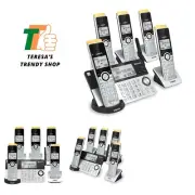 Super Long Range 5 Handset DECT 6.0 Cordless Phone for Home with Answering Ma...