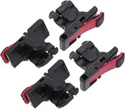 RORPOIR 4pc Mobile Game Shortcut Button Sticker Pen Tape Mini Boats Mini Mobile Phone Mini Phone Mobile Game Aim Key Phone Fire Buttons Phone Shooting Buttons Phones Red Cell Phone