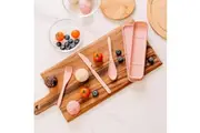 Clevinger Reusable Wheat Straw Fibre Cutlery Set with Case - Pink