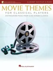 Movie Themes for Classical Players Clarinet and Piano Book and Audio 000284609
