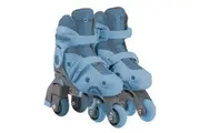 Globber Learning Inline Skates 2in1 for Toddlers Size:26-29 - Ash Blue